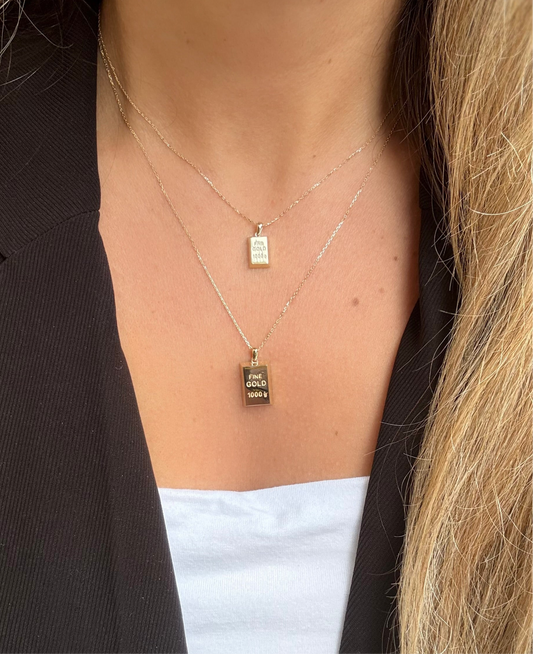 Gold Halskette - Külçe