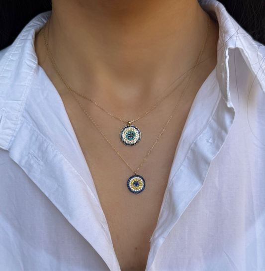 Gold Halskette - Nazar Classic