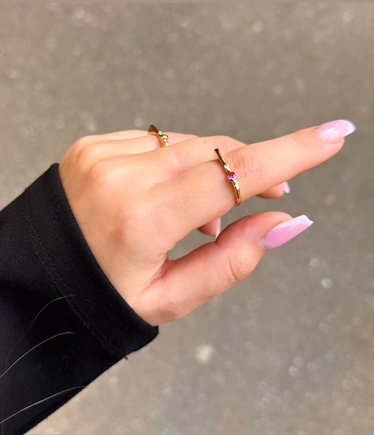 Gold Ring - Lora Round