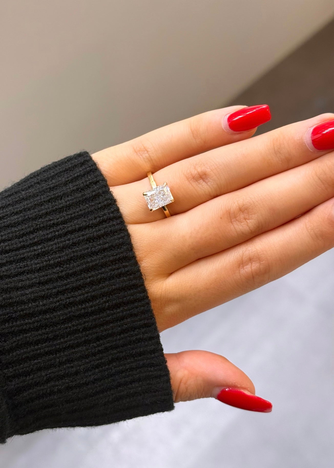 Gold Ring - Rechteckig