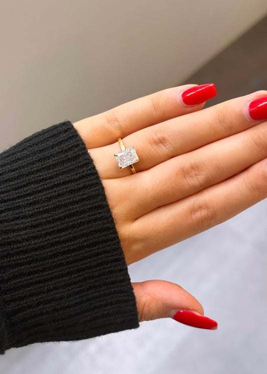 Gold Ring - Rechteckig