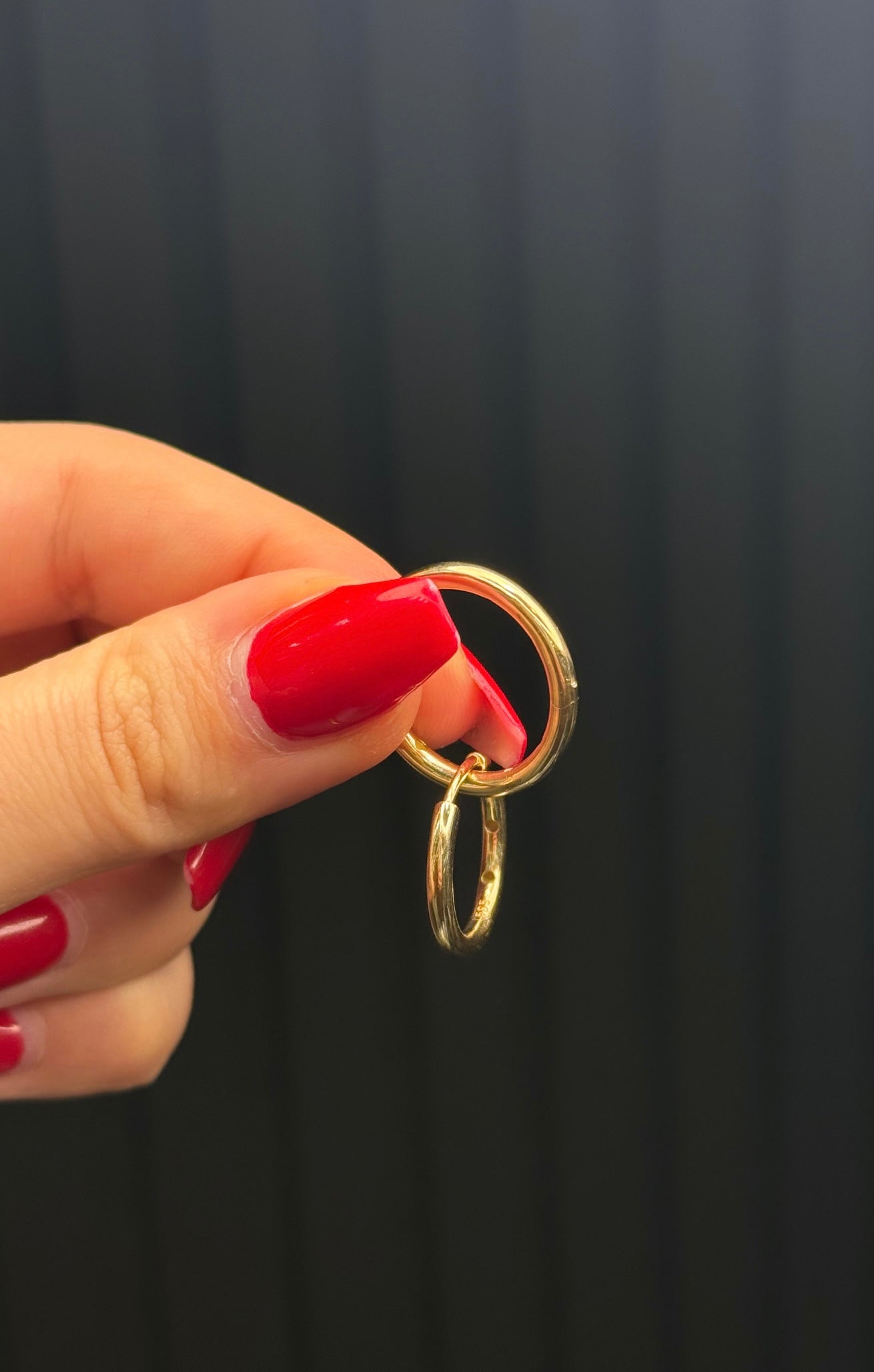 Gold Creolen - Classic