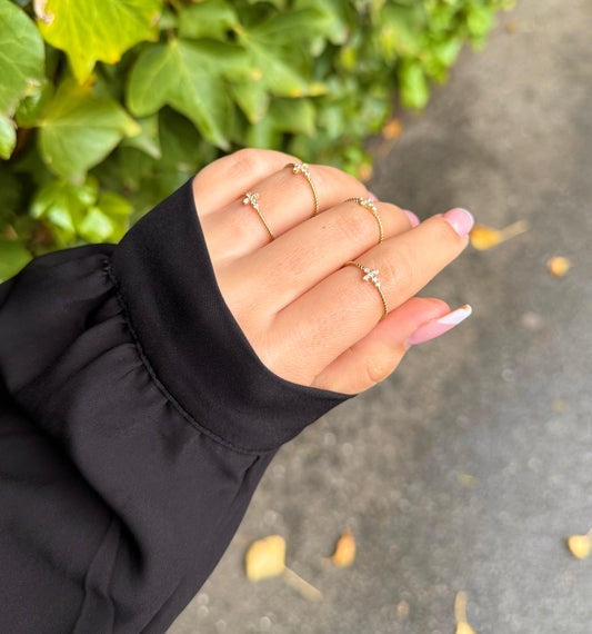 Gold Ring - Aurea Kreuz