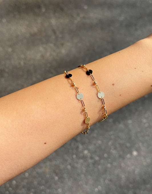 Gold Armband - Golden Dots