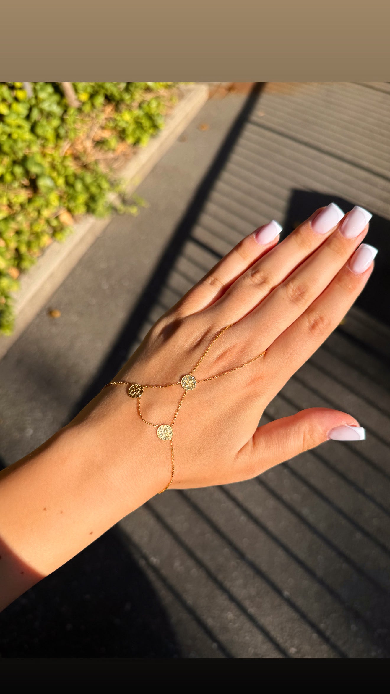 Gold Handkette - Üclü Findik Resat