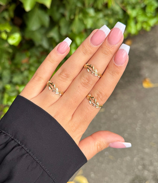 Gold Ring - Blumenglanz