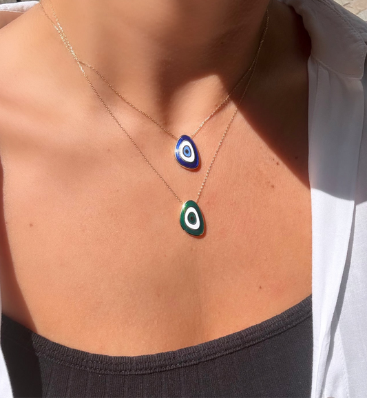 Gold Halskette - Nazar