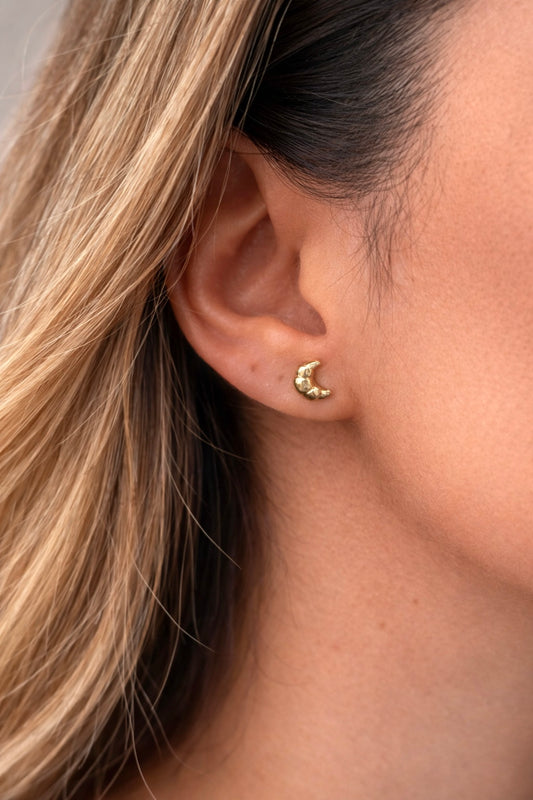 Gold Ohrring - Moonlight