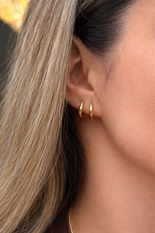 Gold Creolen - Class