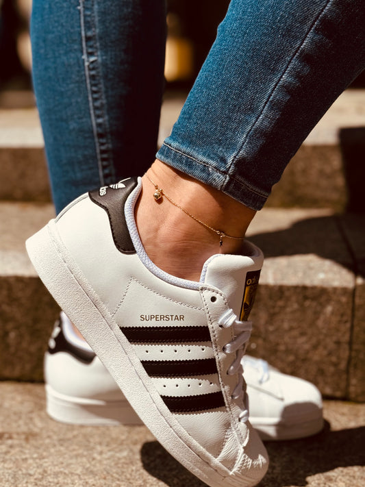 Gold Fuẞkettchen - Sternen Herz