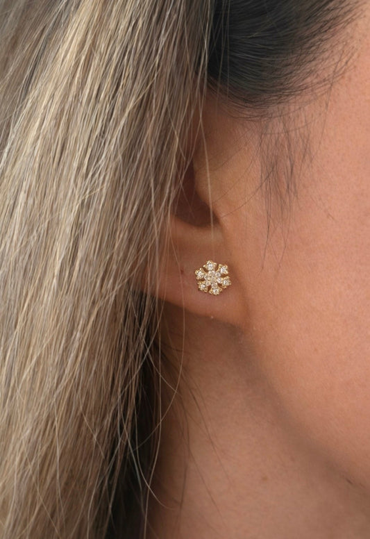 Gold Ohrringe - Luna Blossom