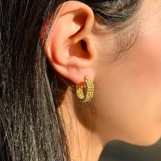Gold Ohrringe - Dorika Bold