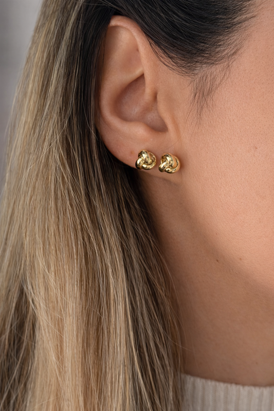 Gold Ohrstecker - Drops