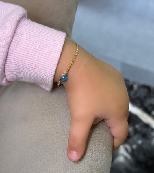 Kinderarmband - Delphin